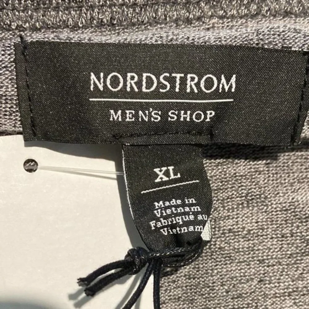 NWT NORDSTROM Grey Long Sleeve Crew Neck Shirt? - Picture 6 of 9
